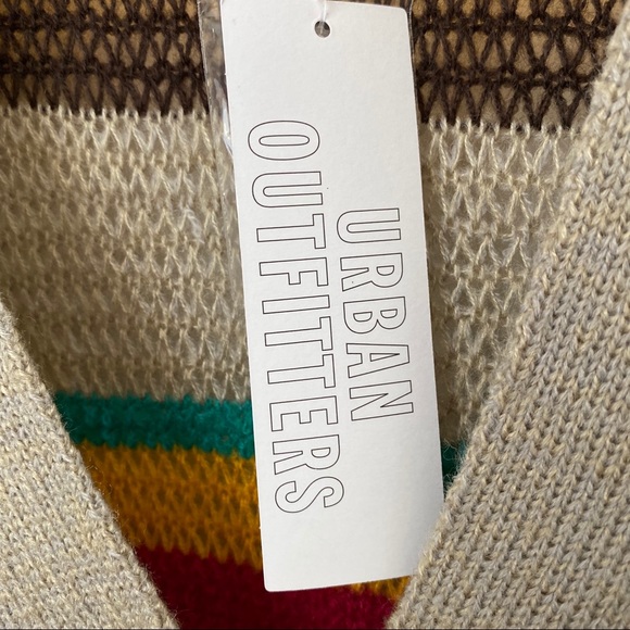 💜 NWT Urban Outfitters Stripped Cardigan - Picture 5 of 5